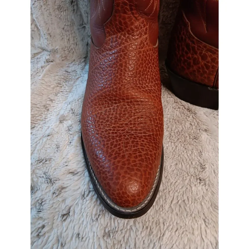 Vintage Tony Lama Boots Size 10 Made In Mexico Leather